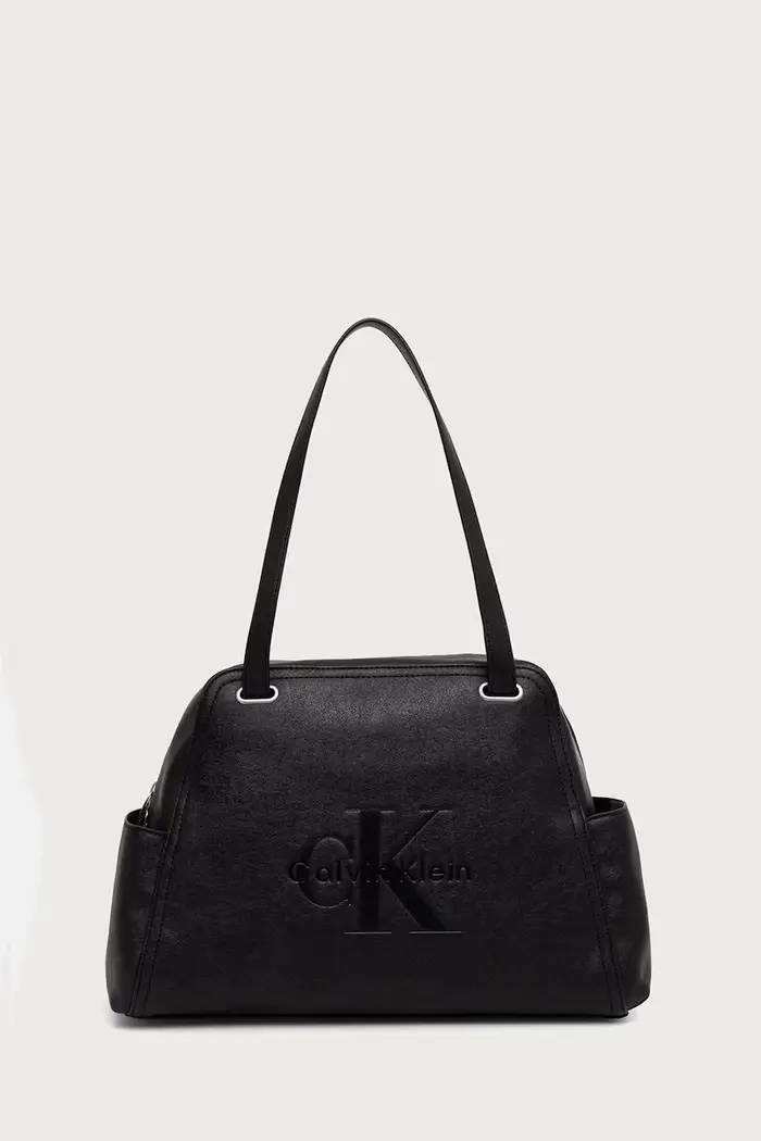 Calvin Klein borsa tote da donna in similpelle Nero