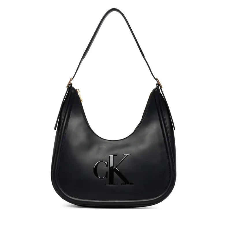 Calvin Klein Borsetta Bold Ck Crescent Bag LV04F3427G Nero