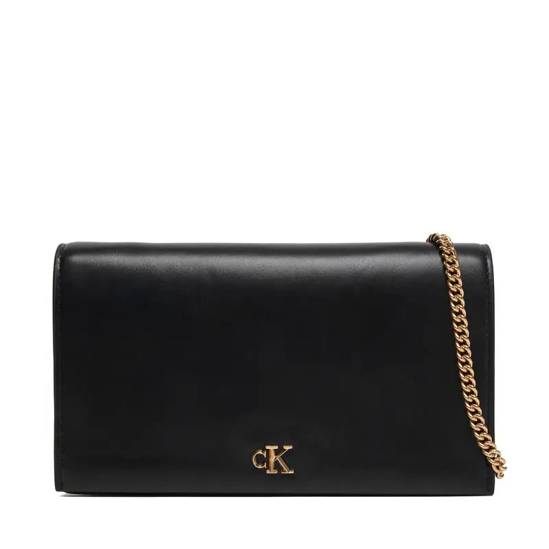 Calvin Klein Borsetta Ck Wallet On Chain LV04F3319G Nero