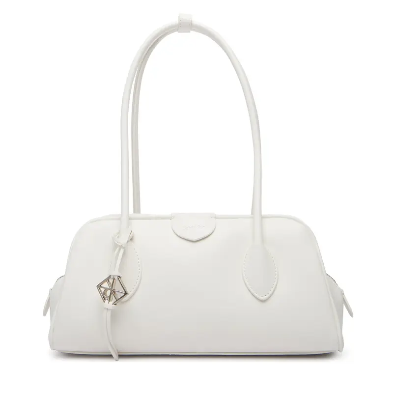 Calvin Klein Borsetta Emblem Trio Shoulder Bag LV04F3369G Bianco