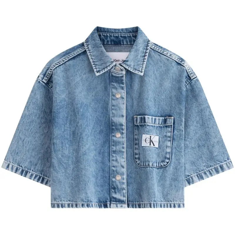 Calvin Klein Camicie Donna Azzurro 3992167