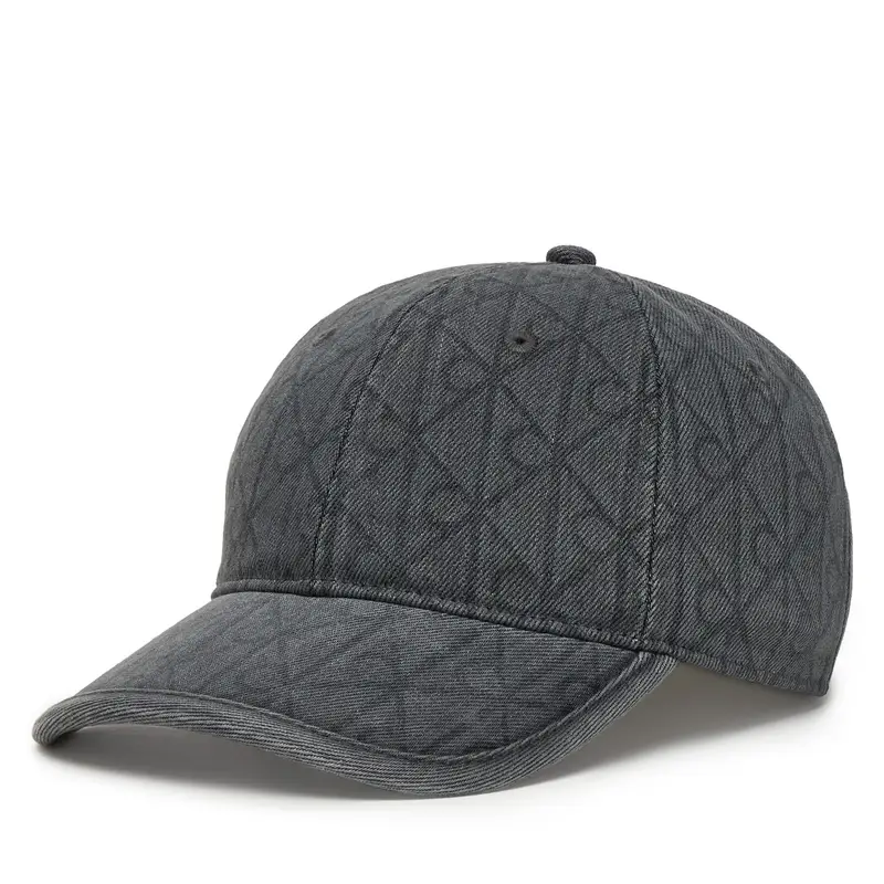 Calvin Klein Cappellino Denim Emblem Burnout LV04F5042G Grigio