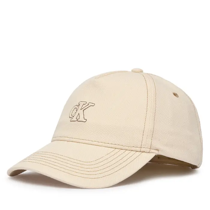 Calvin Klein Cappellino LV04F5061G Écru Crema