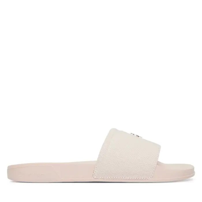 Ciabatte Calvin Klein Ess Slide Canvas Hdw HW0HW02960 Beige