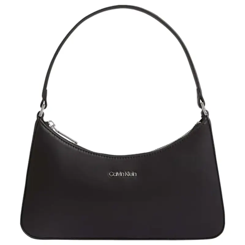Calvin Klein CK Must Small Shoulder Bag Lv04F3096G, Crossover Donna, Black (Black), OS