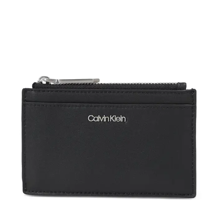 Calvin Klein Custodie per carte di credito Ck Must Cardholder K60K611095 Nero