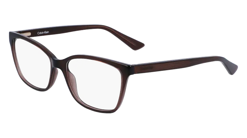 Calvin Klein Donna CK23516 200 Montature da vista Bio-iniettato Marrone Squadrata Normale Normale