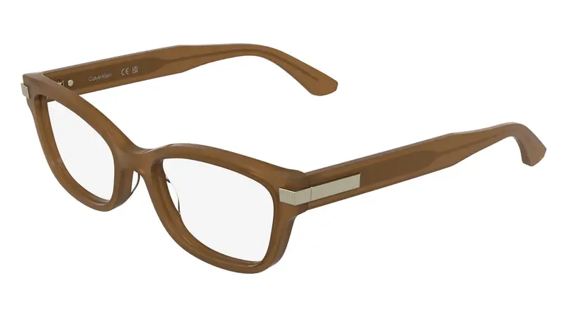 Calvin Klein Donna CK25541 272 Montature da vista Acetato Nude Cat Eye Normale