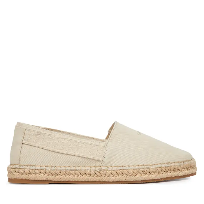 Espadrillas Calvin Klein Espadrille Webbing Cv HM0HM02075 Écru Crema