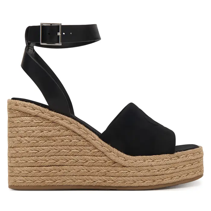 Espadrillas Calvin Klein Wedge Espad 70 Neopr Mg HW0HW03014 Nero