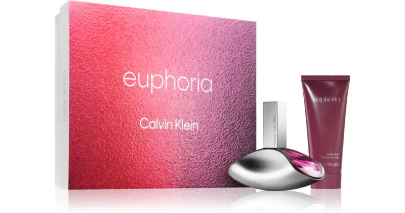 Calvin klein Euphoria Set EDP e 100 ml lozione profumata per il corpo 100 ml
