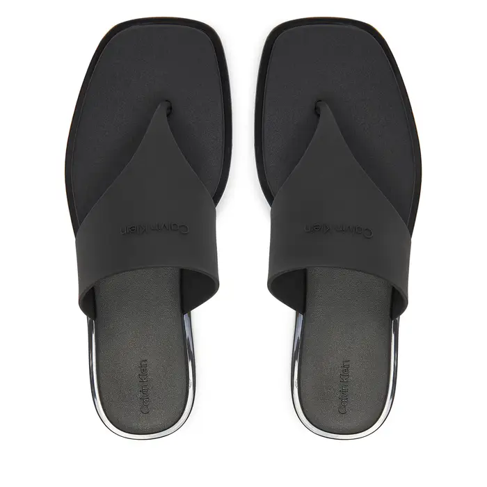 Infradito Calvin Klein Toepost Tpu Slide HW0HW02836 Nero