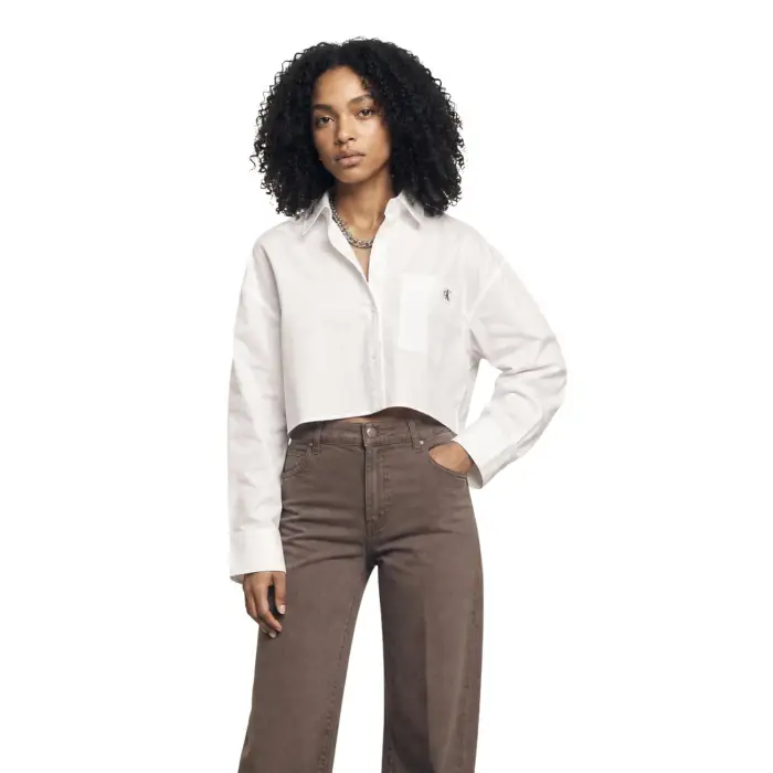 Calvin Klein Jeans Camicia Donna - white