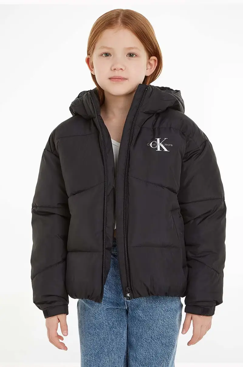 Calvin Klein Jeans giacca bambino/a colore nero