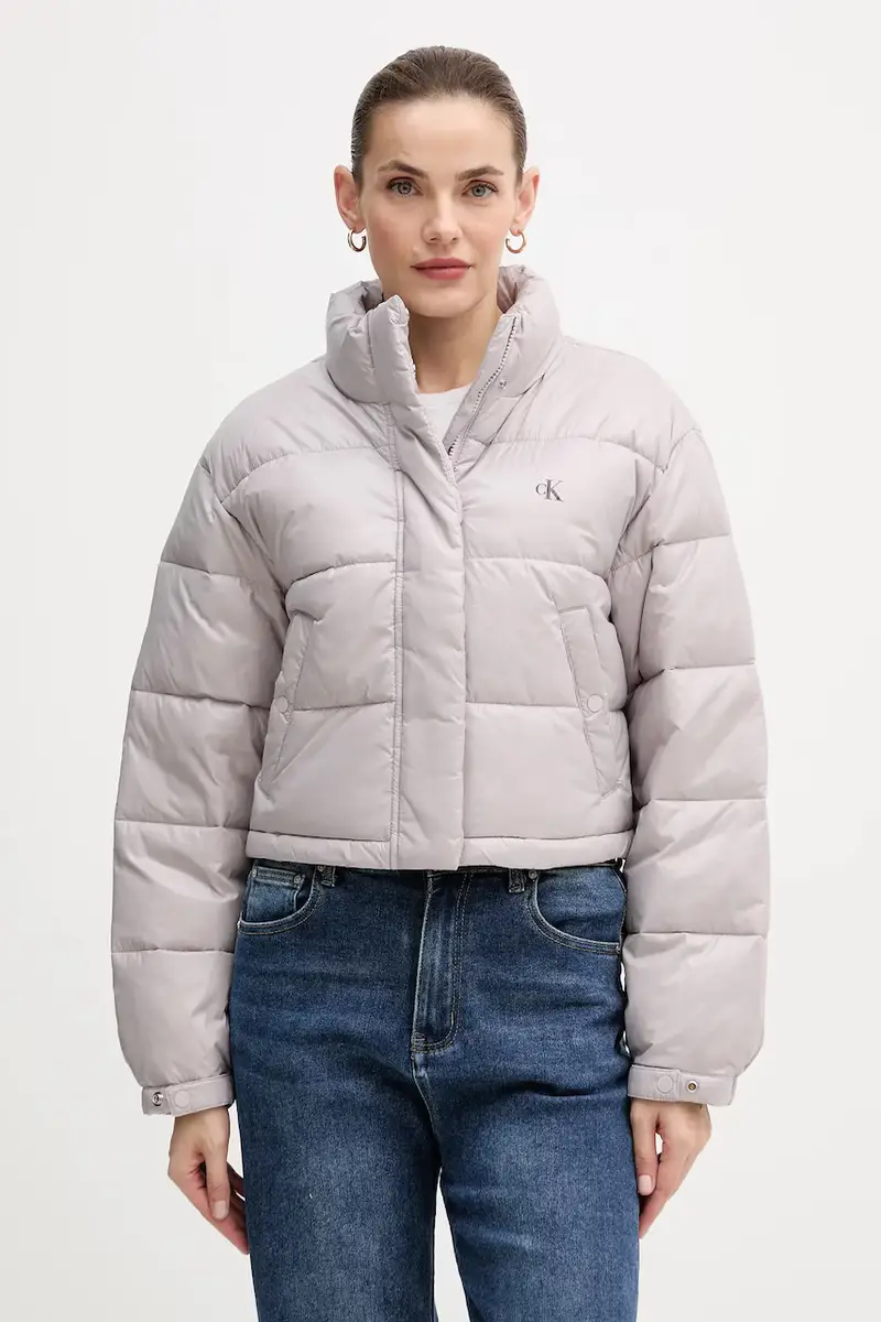 Calvin Klein Jeans giacca colore grigio LV047D504G