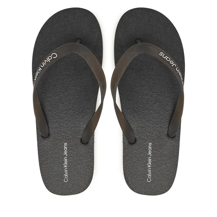 Infradito Calvin Klein Jeans Thong+ Tpu YM0YM01265 Nero