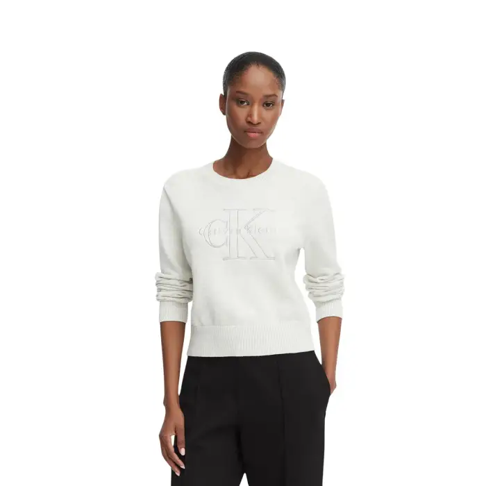 Calvin Klein Jeans Maglia Donna - white