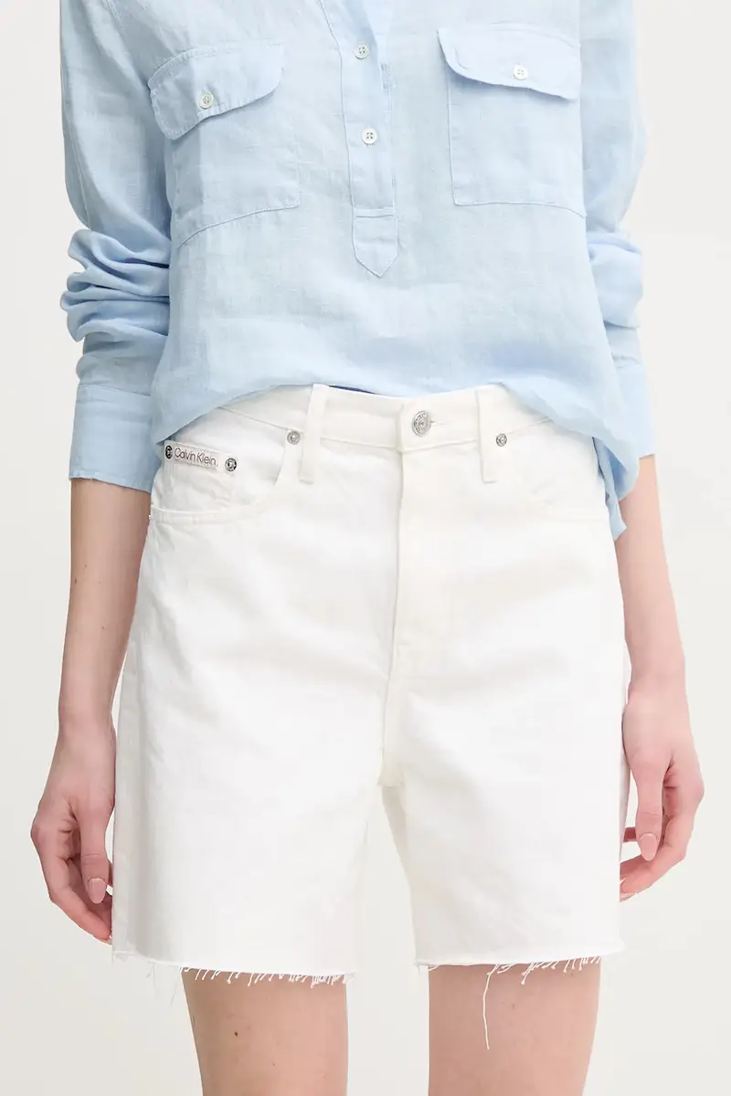 Calvin Klein Jeans Jeans Donna Bianco 3301130