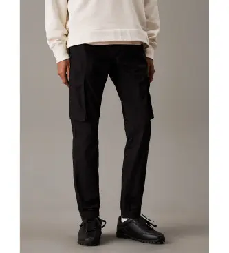 Calvin Klein Jeans Pantaloni cargo Uomo Nero 4580387