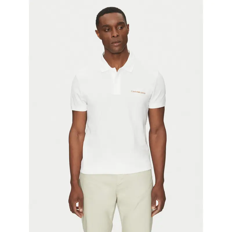 Calvin Klein Jeans Polo Bianco 3212833