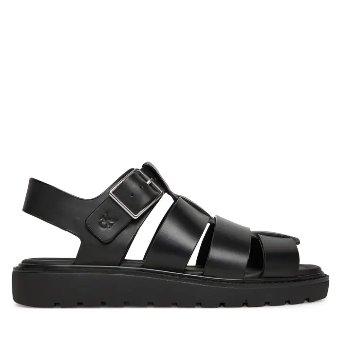 Calvin Klein Jeans Sandali Sq Molded Sdl Fisherman Mg Wn YW0YW01700 Nero