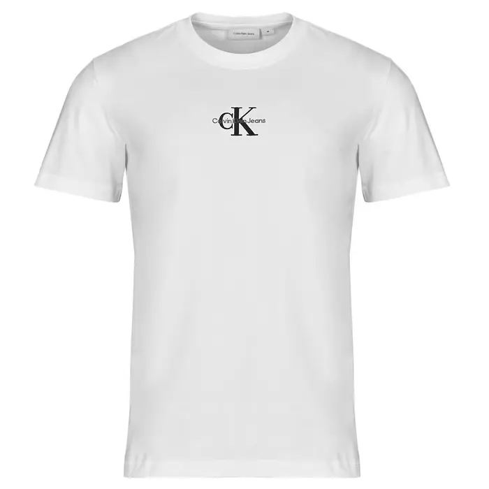 Calvin Klein Jeans T-shirt MONOLOGO TEE Bianco