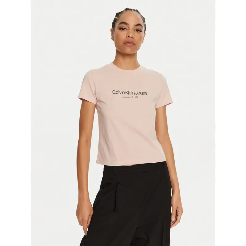 Calvin Klein Jeans T-shirt Rosa 3904081
