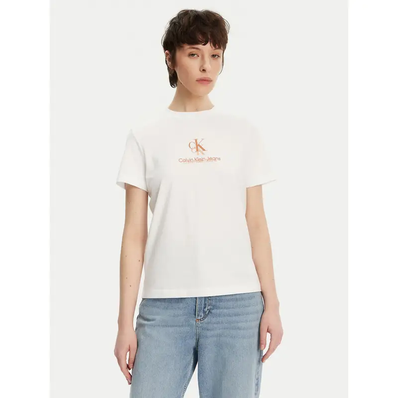 Calvin Klein Jeans T-shirt Bianco 4291643