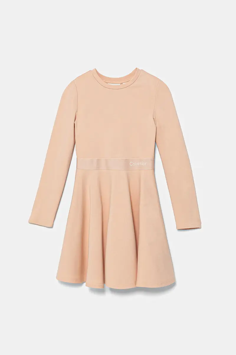 Calvin Klein Jeans vestito colore beige IG0IG02666 Arancione