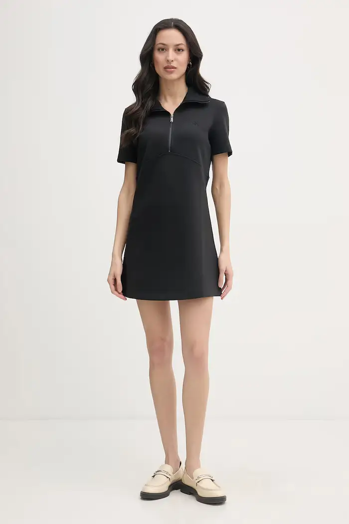 Calvin Klein Jeans vestito con viscosa Nero