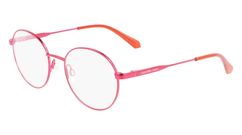 Calvin Klein Junior CKJ22305 600 Montature da vista Metallo Rosso Rotonda Normale Fotocromatiche