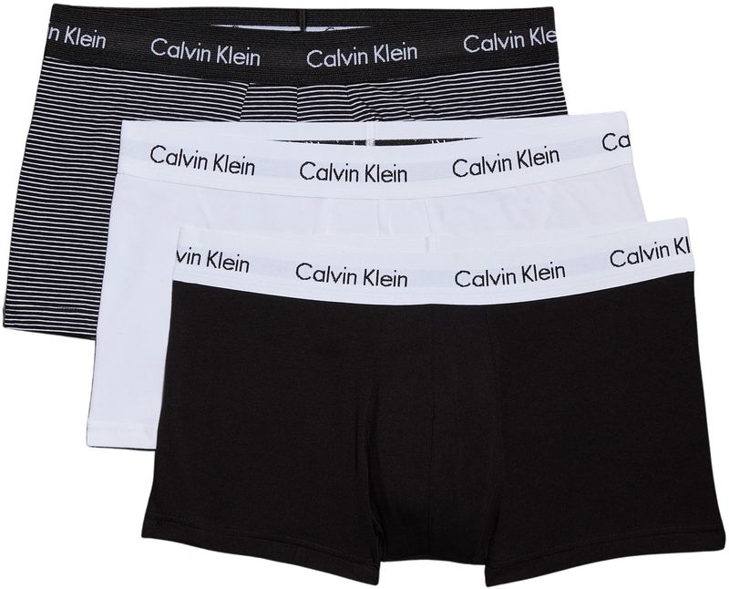 Calvin Klein Boxer Low Rise Trunk Confezione 3 - Multicolore