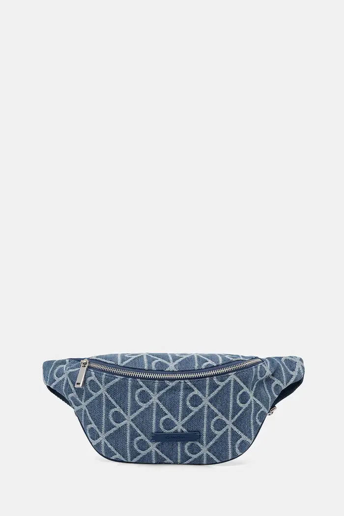 Calvin Klein marsupio da uomo in jeans Blu