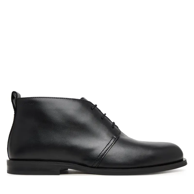 Calvin Klein Polacchine Ess Rubber Desert Boot Lth HM0HM01979 Nero