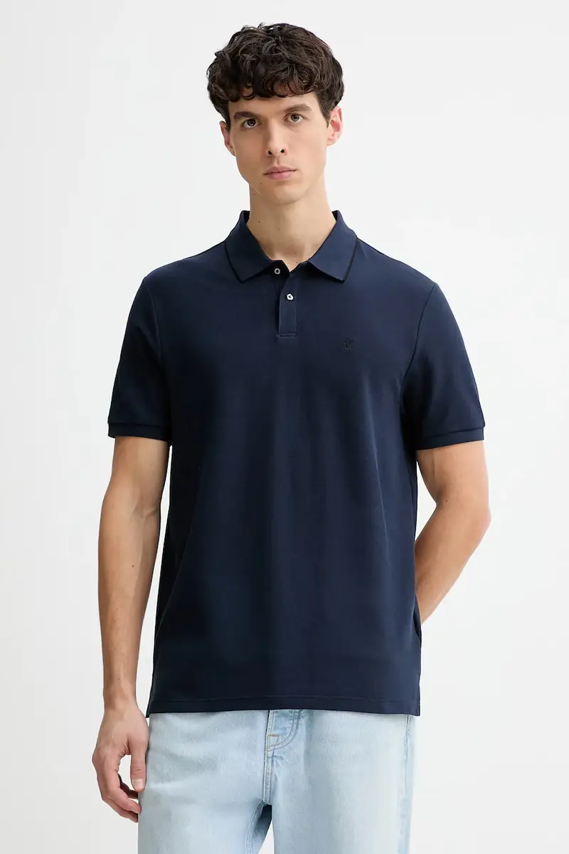 Calvin Klein Polo Blu 3956034