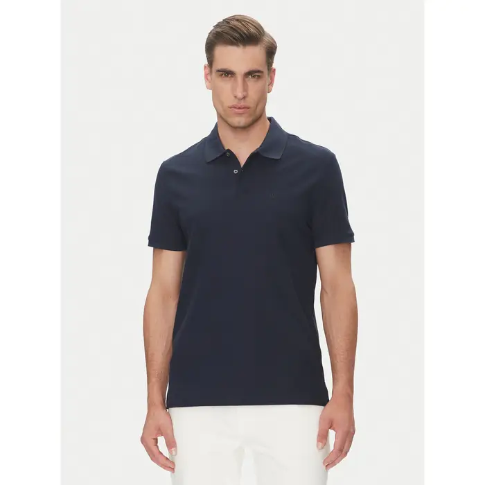 Polo LV04LC239G Blu scuro Regular Fit