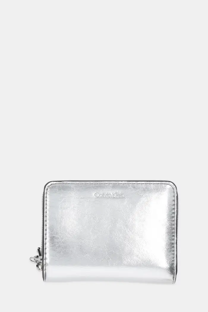 Calvin Klein portafoglio Argento