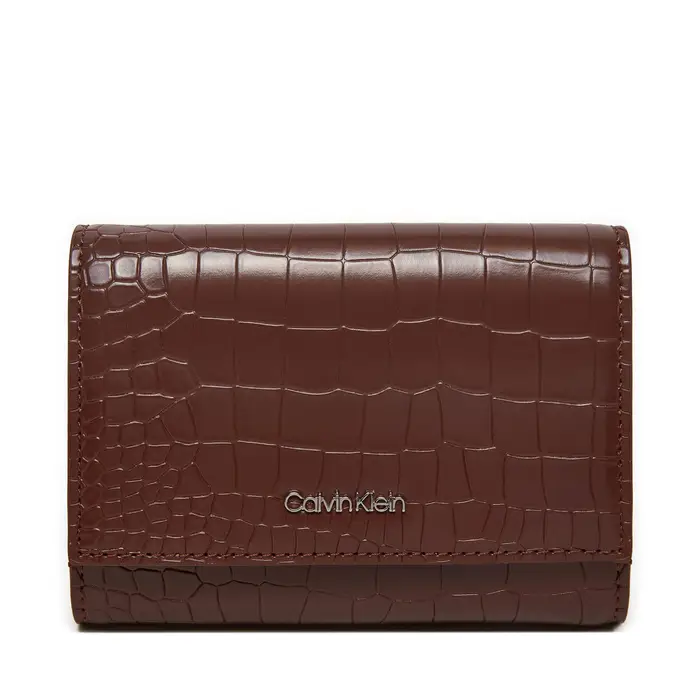 Calvin Klein Portafoglio Ck Must Md Trifold K60K612453 Marrone