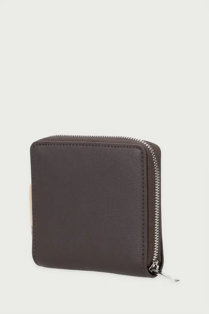 Calvin Klein portafoglio da donna in similpelle Marrone