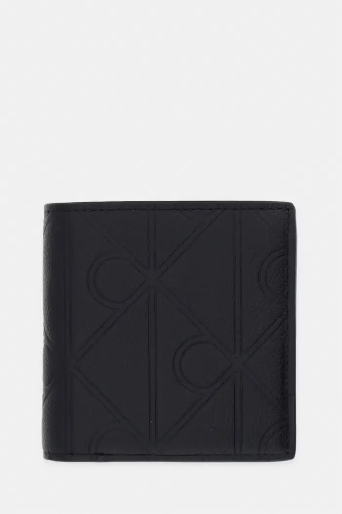 Calvin Klein portafoglio da uomo in pelle Nero