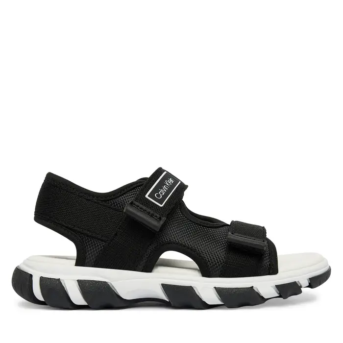Calvin Klein Sandali Velcro Sandal V1B2-83321-1564 Nero