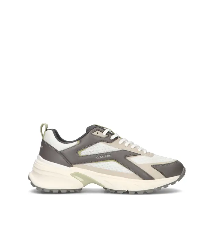 Sneaker uomo bianca/grigia Vario