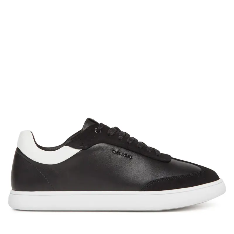 Calvin Klein Sneakers Cupsole Lace Up - Lth Sue Mix HW0HW02435 Nero