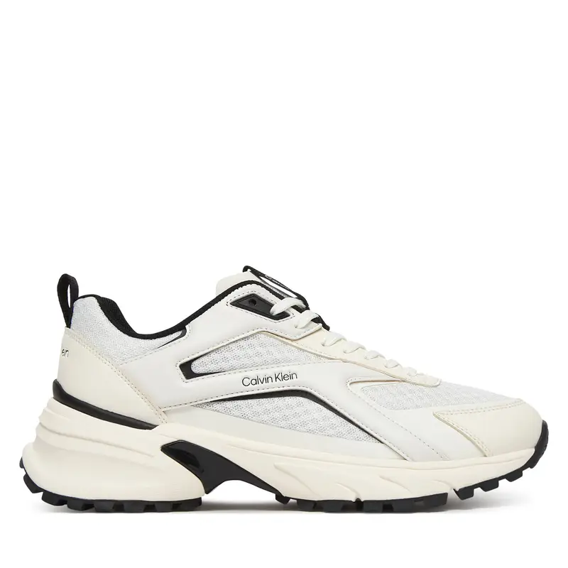 Calvin Klein Sneakers Hike Run Ckstripe Mesh HW0HW03002 Bianco