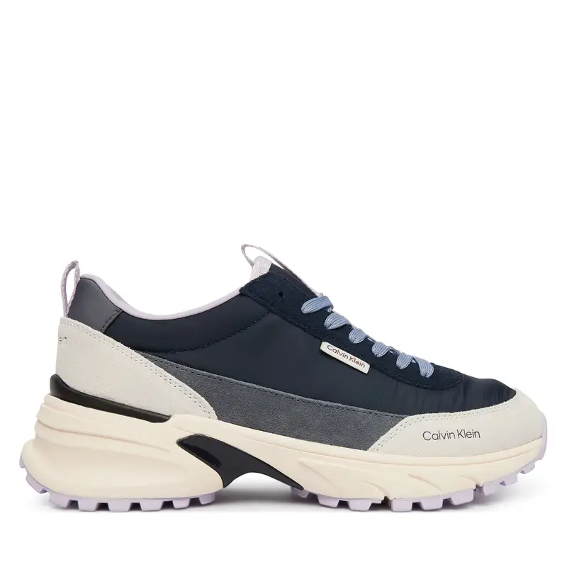 Calvin Klein Sneakers Hike Runner Nylon Mix HW0HW03279 Blu