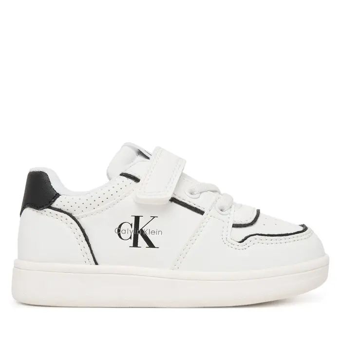 Calvin Klein Sneakers Low Cut Lace-Up/Velcro V1X9-83278-1355 M Bianco