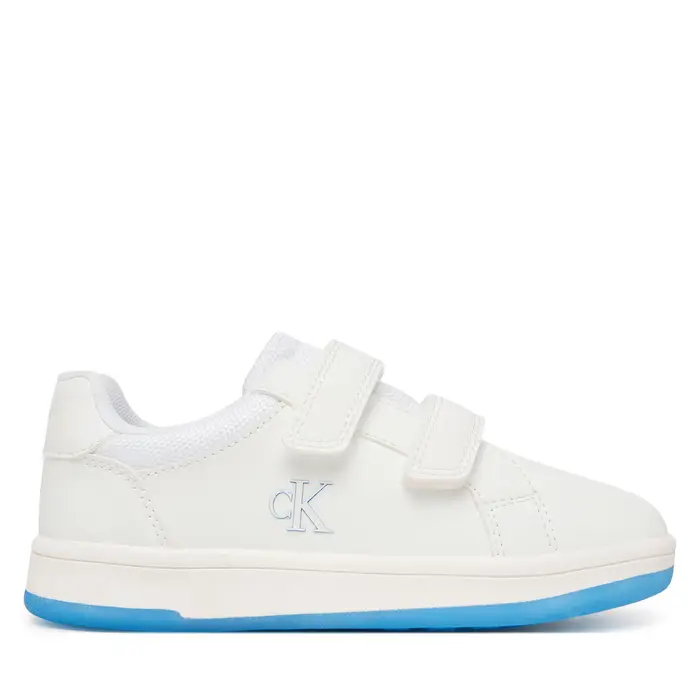 Sneakers Calvin Klein Low Cut Velcro V1X9-83279-0040 S Bianco