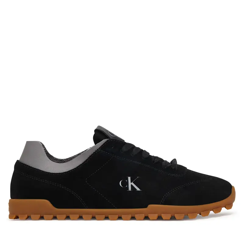 Calvin Klein Sneakers Low Profile Run MG Sue HW0HW03150 Nero