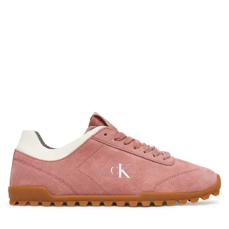 Calvin Klein Sneakers Low Profile Run MG Sue HW0HW03150 Rosa