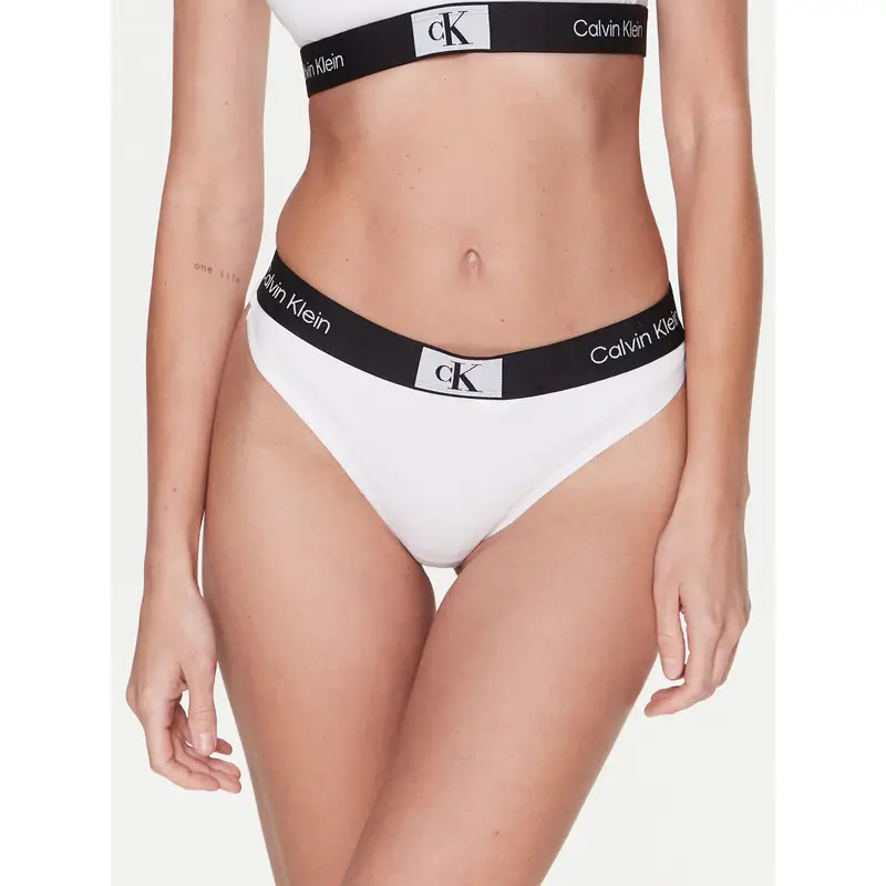 Calvin Klein Underwear Perizoma 000QF7221E Bianco